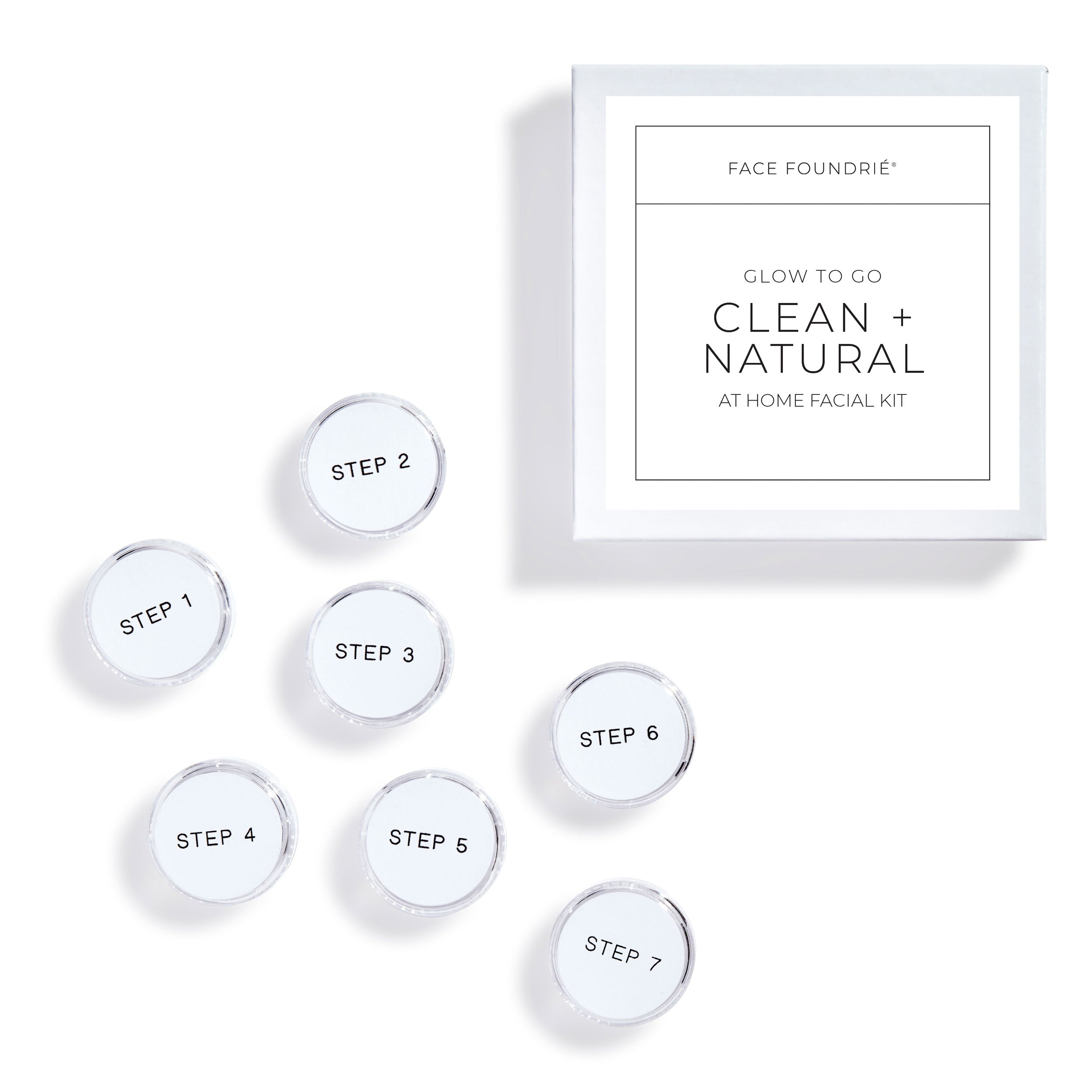Clean + Natural Glow to Go At-Home Facial Kit