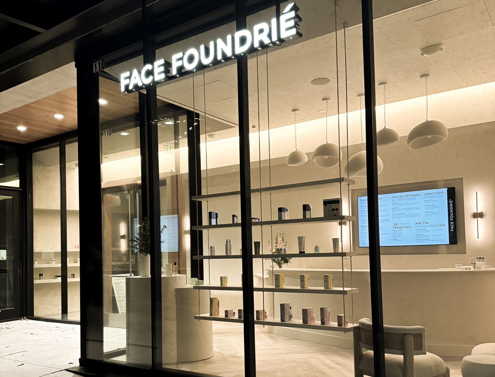 Image: Exterior of FACE FOUNDRIÉ Austin Facial Bar